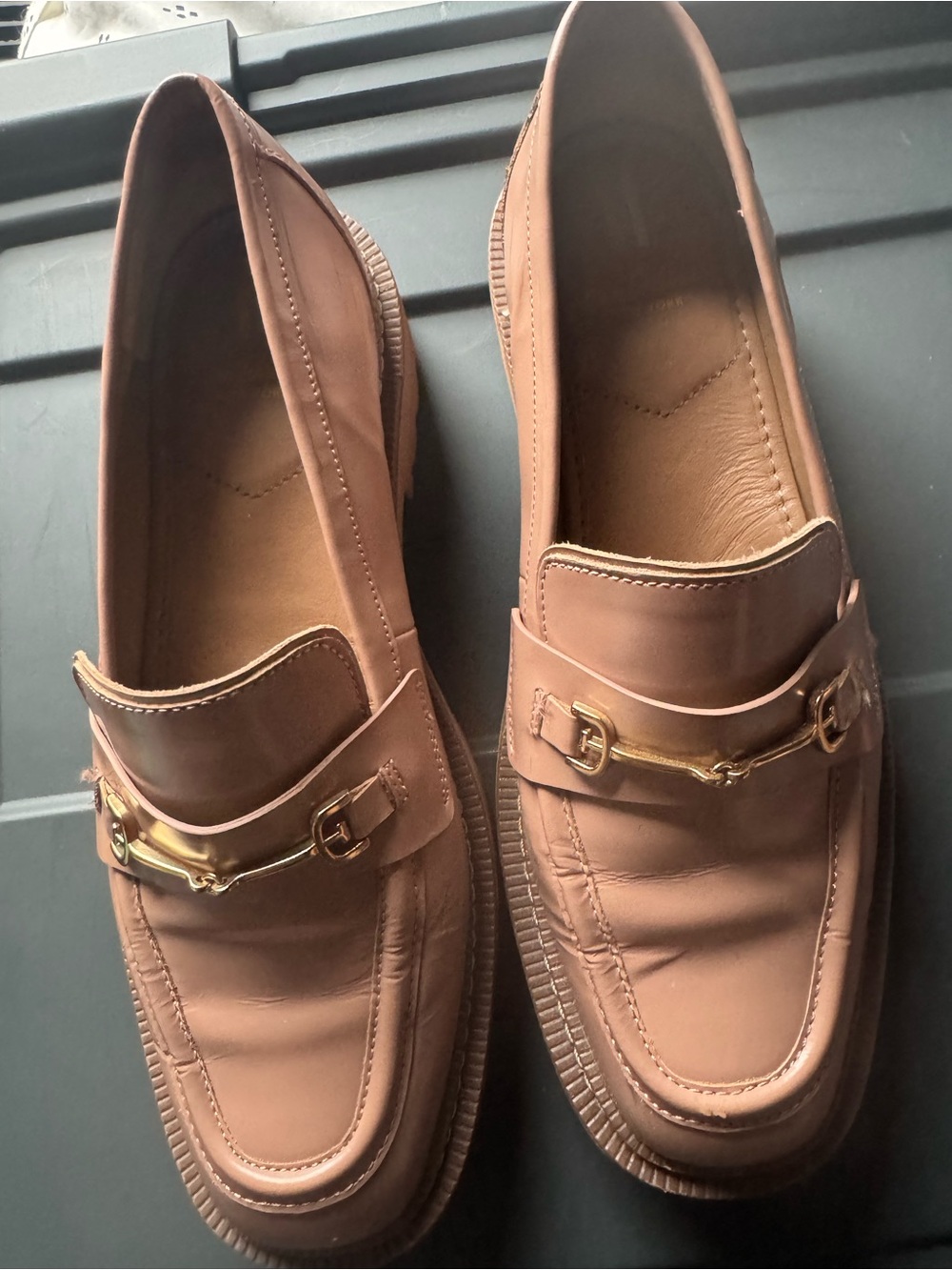 Women Classic taupe Loafers